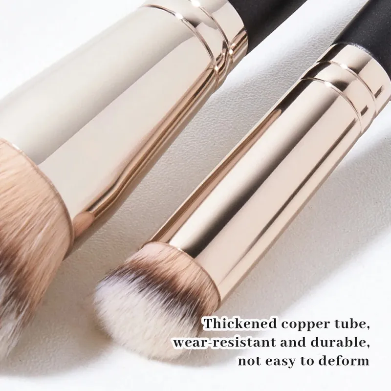 Brosse anti-cernes en cheveux synthétiques doux, pinceaux pour mélanger le fond de teint, soins de la peau, cosmétiques professionnels, outils de beauté — image 3