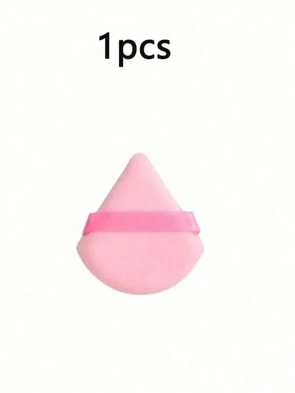20/10/3/1pc Triangular Velvet Makeup Powder Puff Facial Powder Puff Reusable Makeup Powder Puff And Eye Makeup Powder Puff — image 10