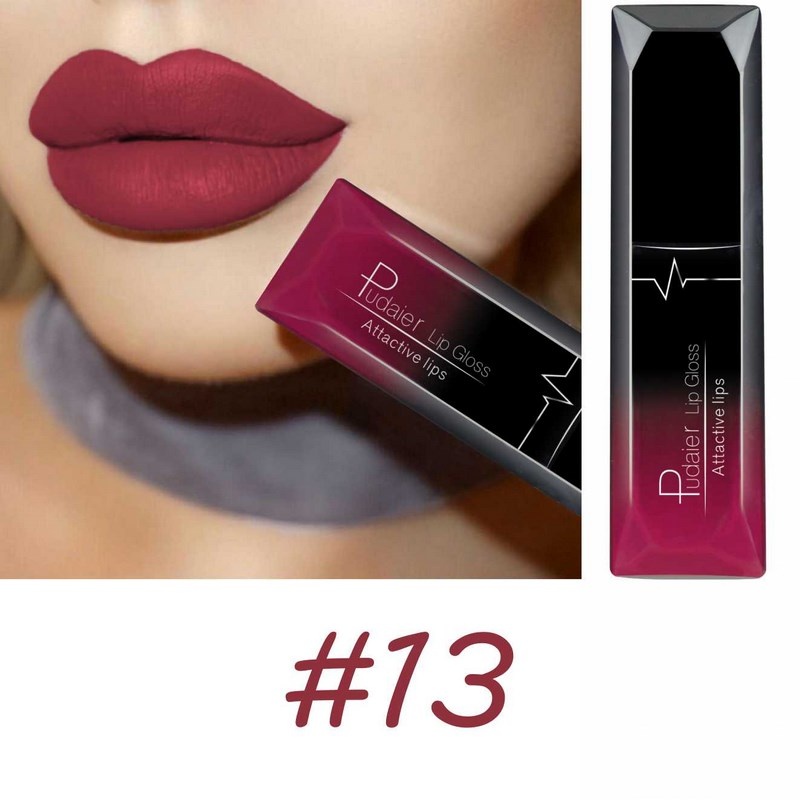 Samtiger, matter, flüssiger Lippenstift, wasserfest, 17 langanhaltende Farben, antihaftbeschichtet, kussfest, glatt, weicher Lippentönung für Mädchen — image 10