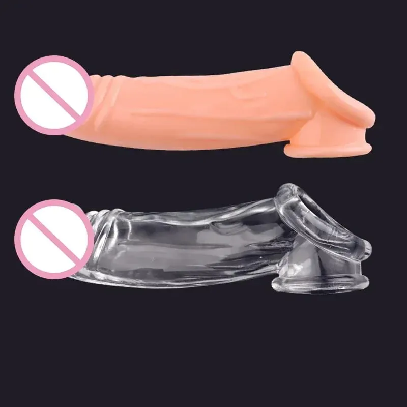 3 colores funda extensora para pene alargador potenciador del estiramiento retrasar la eyaculación juguetes sexuales para hombres condón reutilizable anillo para pene — image 3