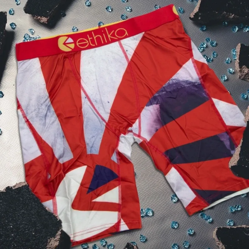 1 Stücke Männer Unterwäsche Boxer Atmungsaktive Mesh Schritt Mann Unterhose Plus Größe Herren Höschen L-3XL Gedruckt männer Boxer Briefs 3256809864931744