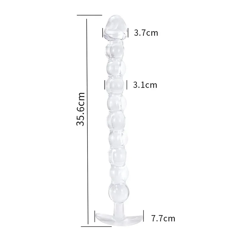 Perline anali lunghe Palline Butt Plug grande Big Buttplug Giocattoli erotici del sesso per donna Uomo Dilatatore gay Massaggiatore prostatico Prodotti per adulti