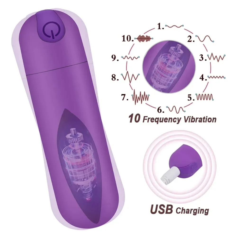 ที่มีประสิทธิภาพ Mini Bullet Vibrator หญิง Clitoris Stimulator Vibrating ไข่ Anal Plug ดูแลระบบนวด Masturbation Sex ของเล่นสำหรับผู้หญิง — image 3