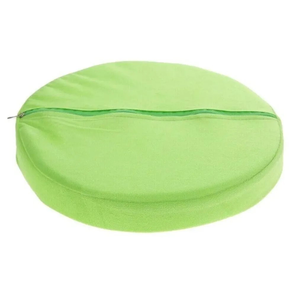 Zachte Ronde Fruit Kussen Simulatie Fruit Slice Print Zitkussen Gevulde Innerlijke Pluche Stof Sofa Kussen Sofa Decor — image 3