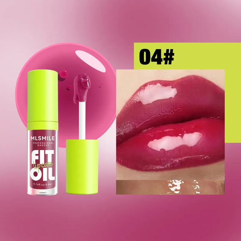 Glossy Lip Care Oil 8 Available Shades Hydrate And Soften Lips Create Plump Dewy Lip Look Comfortable All‑day Wearing — image 9