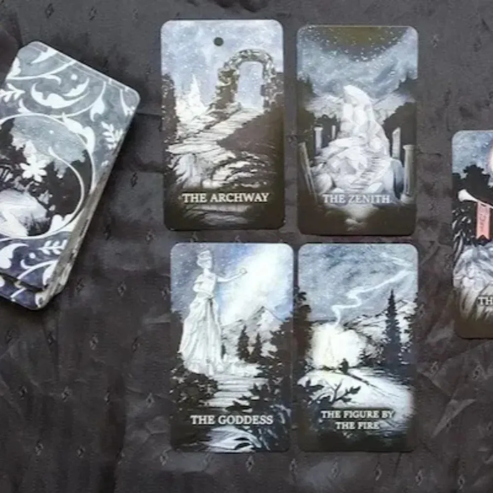 L'Oracle sans fin 9*6 cm Un jeu d'Oracle Myriorama illustré à la main 56 cartes — image 4