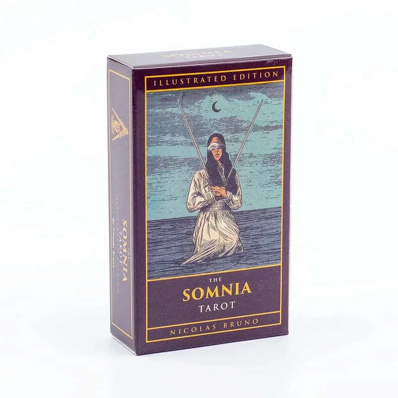 Ocean Themed Tempest Tarot Deck 78 Card Divination Set 10.4*6.1cm Beautifully Designed for Board Games and Tarot Reading — image 8