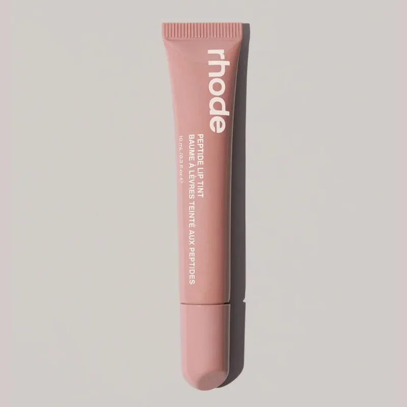 Rhodeskin Limited Edition Peptide Tint Tinted Lip Gloss Layer Nourishing Hydrates Makeup Nourishing Moisturizing Lipstick Glaze