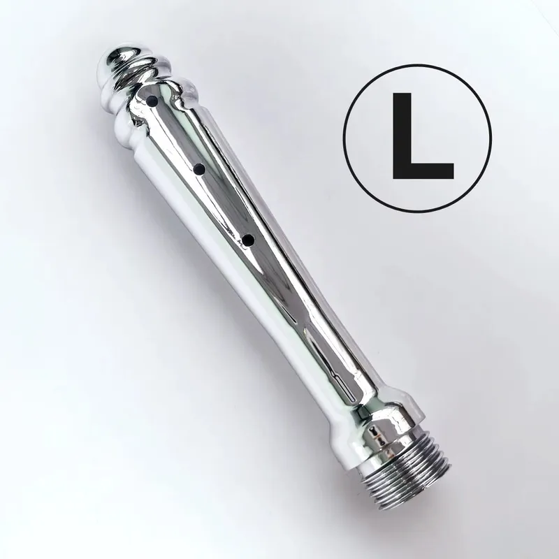ABS anal vaginal douche Konverteringshoved til udendørs brug Bagkammer vanding multifunktion plug-in bruser sexlegetøj — image 10