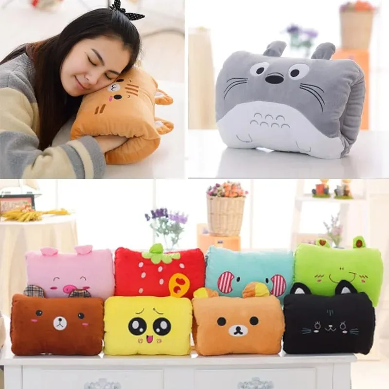 Generic Almohada Calentador De Manos De Felpa De Dibujos Animados, Cojín Suave Y Cálido para Insertar Las Manos, Soporte para La Siesta En La Oficina, Regalo para Adultos — image 2