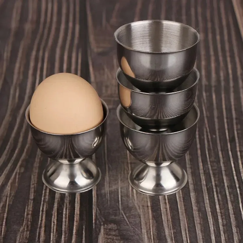 4 pezzi portauova sode in acciaio inossidabile supporto per rack portauova cucina colazione portautensili da cucina portautensili da cucina gadget da cucina — image 4