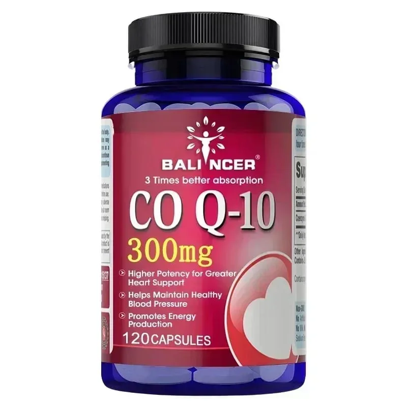 CoQ10 300mg tobolky - vysoce vstřebatelný antioxidant kardiovaskulární podpora srdeční energie veganské bez GMO bez lepku — image 9
