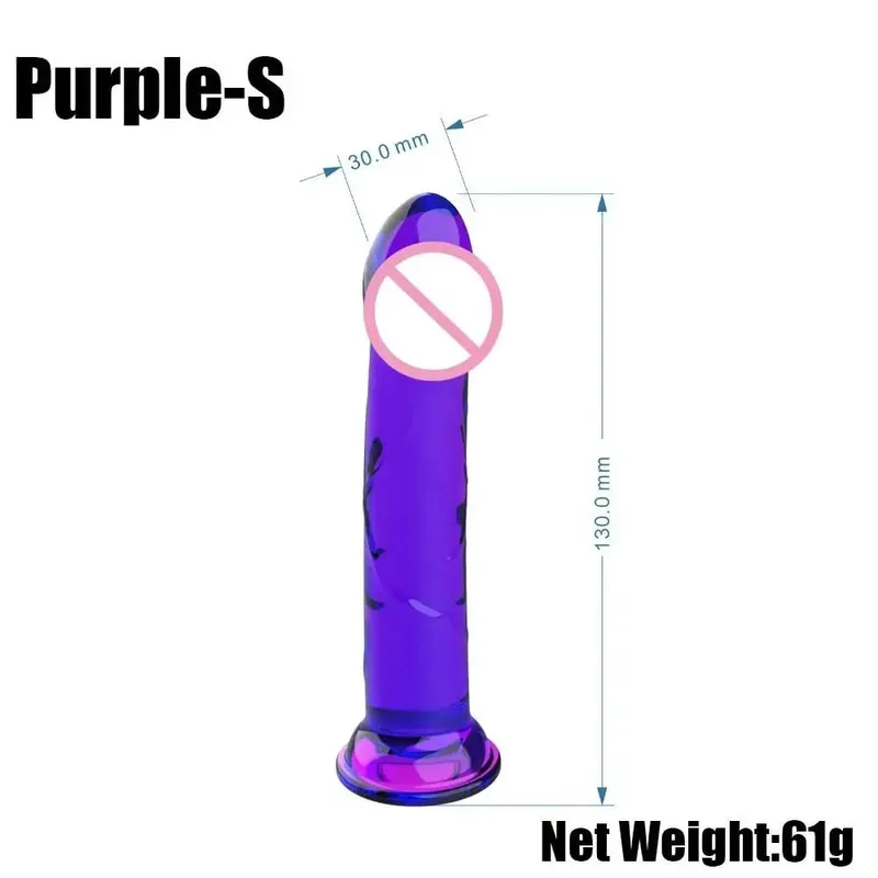 Realistico piccolo dildo in gelatina di silicone per donne con ventosa compatibile con strapon plug anale giocattolo del sesso per adulti per donne — image 16