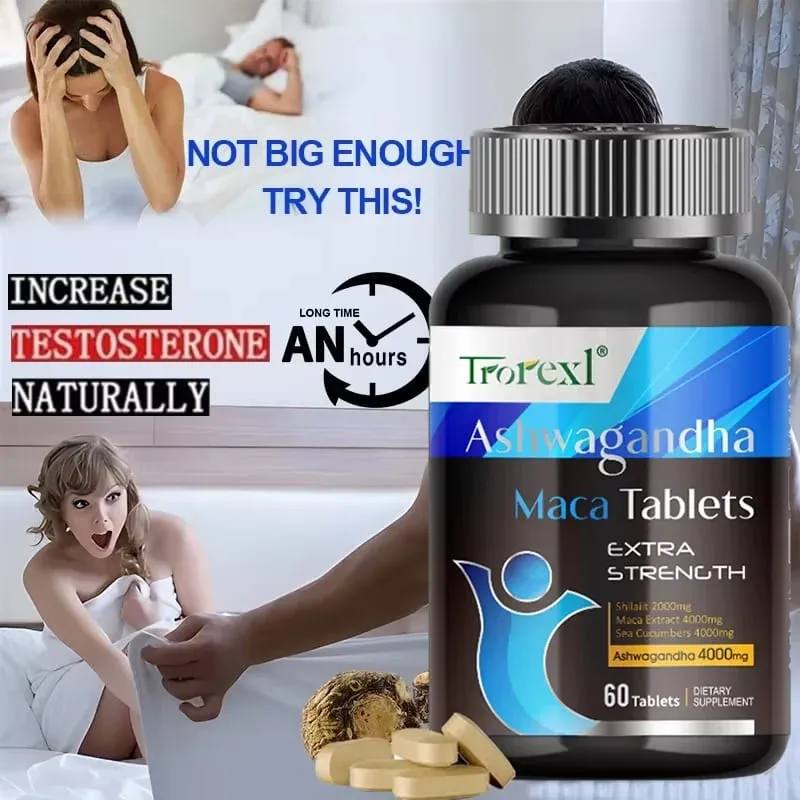 Ashwagandha Maca Tablets - Suplemen Pria - Daya Tahan untuk Pria — image 5