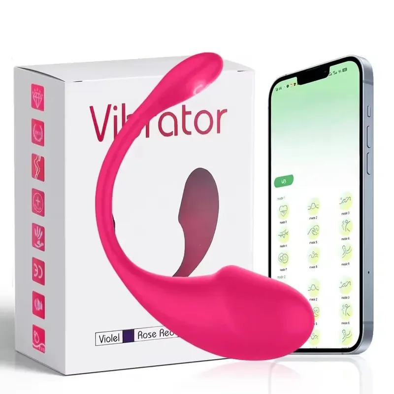 여성용 무선 G 스팟 진동기 APP 블루투스 진동 계란 클리토리스 자극기 딜도 라구 딜도 착용 Vagin Massger 성인 섹스 토이 커플 — image 9