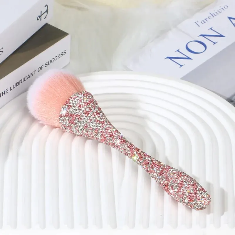 Pincel de maquiagem com cabo de diamante, pincel solto, blush, profissional, cintura pequena, ferramentas de cosméticos de beleza, 1 peça — image 8