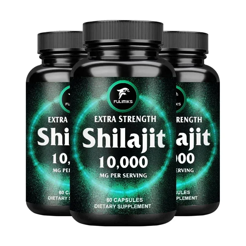 Fulimiks Shilajit 10000mg Caapsules with Pure Himalayan Extract & Fulvic Acid Support Daily Vitality Stamina Overall Health — image 9