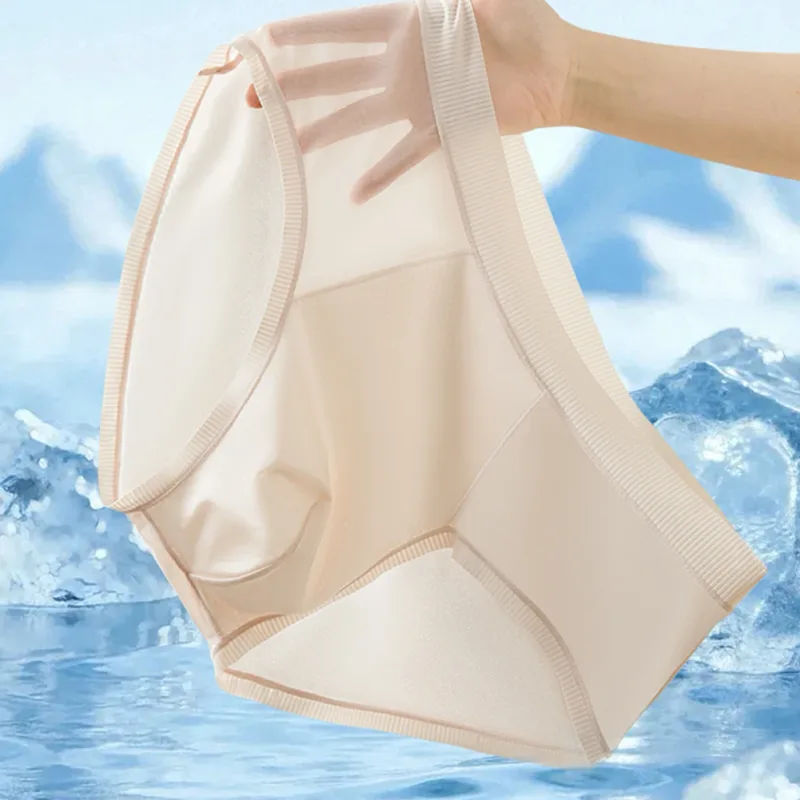 Lelaki Ais Sutera Seamless T-Belakang Mesh Seluar Dalam Ringkas Ultra Nipis Pakaian Dalam Pertengahan Naik Calcinha Cool Extreme Seluar Dalam Lelaki Klasik — image 2