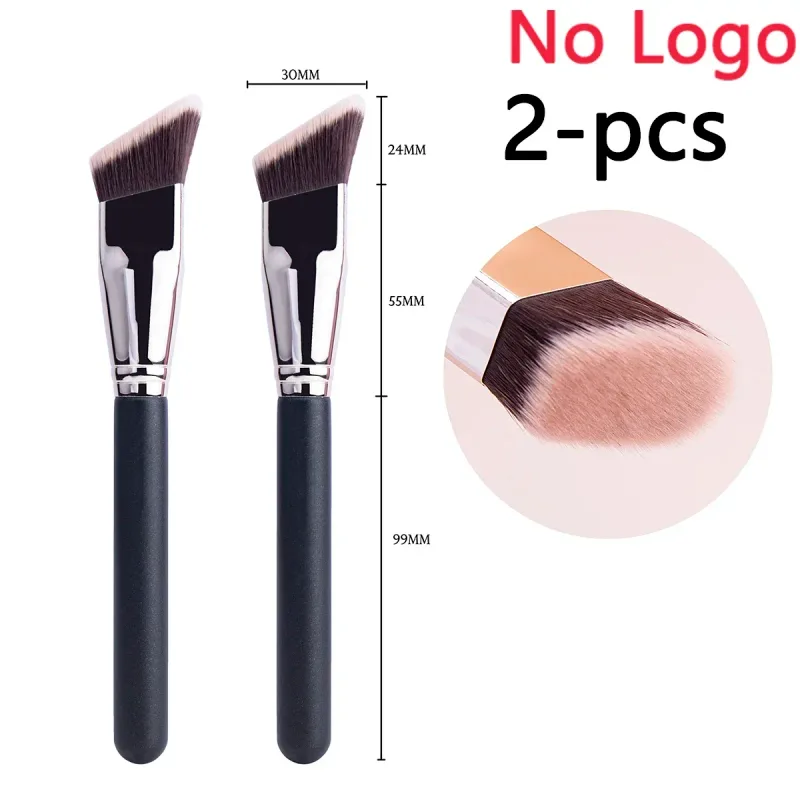 171S Angled Liquid Blush Foundation Brushes Krémový štětec na tvářenku Foundation Blending Makeup Brush Foundation Buffing Make Up Tool — image 7