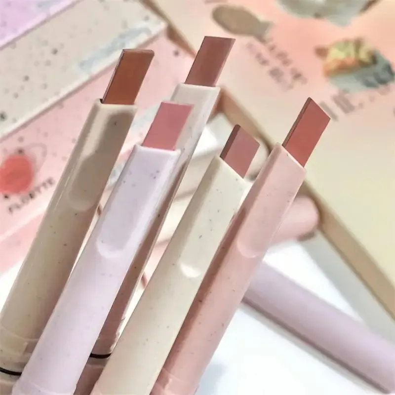 Nude Lip Liner Pencil Smooth Outline Lip Shape Waterproof Long-Lasting Matte Lipstick Pen Makeup for Natural Lips — image 6