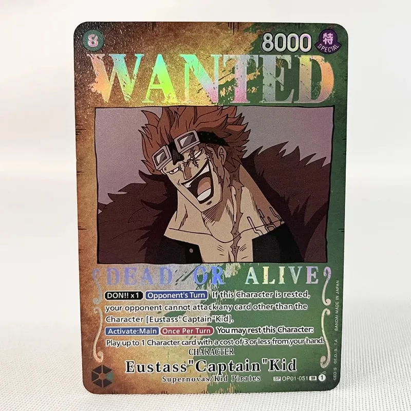 ONE PIECE Retro Wanted styl plakatu Proxy gra karciana Luffy Buggy Shanks Ace Anime OPCG/PTCG karta/kolekcja karta kolekcjonerska — image 4