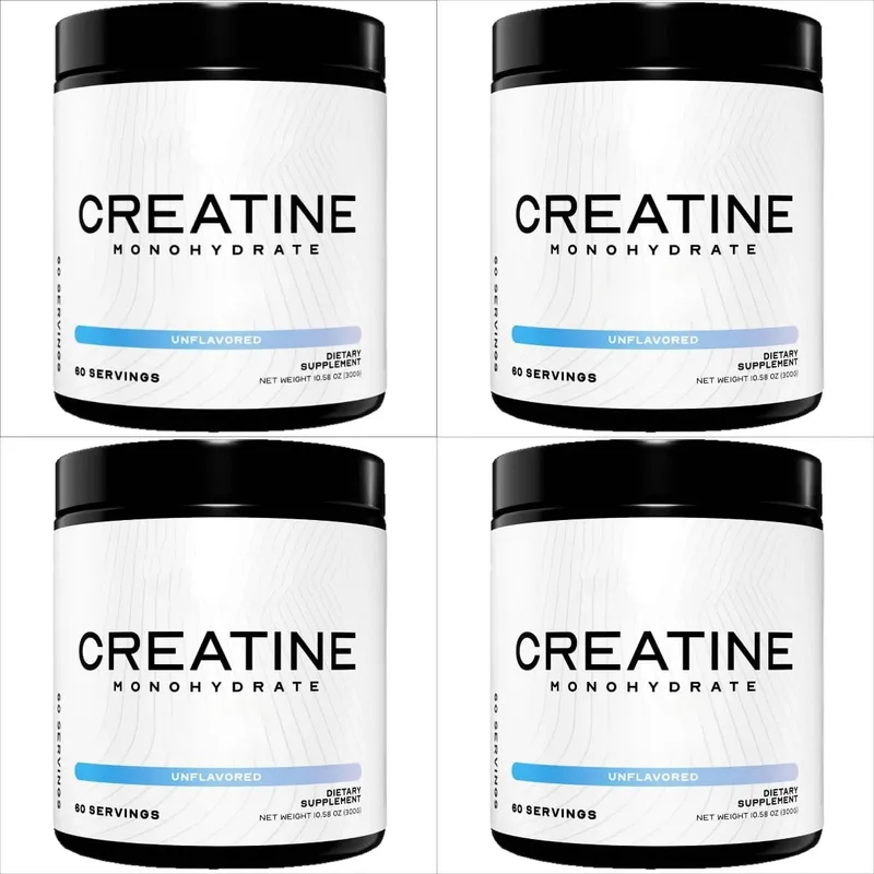Creatine Monohydrate Powder 300G Unflavored Vegan Muscle Building Strength Cellular Energy Levels Brain Function 60 Servings — image 9