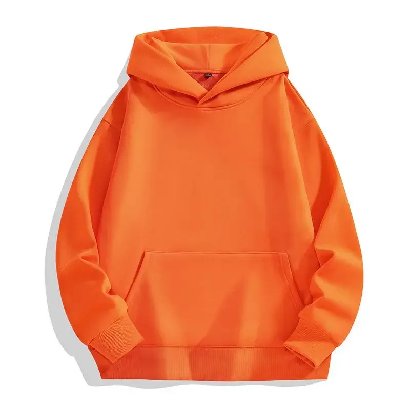 480GSMฤดูหนาวผู้ชายผ้าฝ้าย100% ขนาดใหญ่Hoodiesไม่มีลำลองStreetwearสปอร์ตHooded Sweatshirts HeavyขนแกะPullovers — image 11