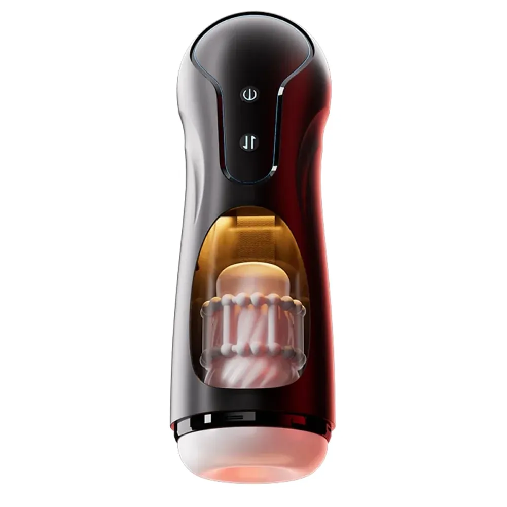 Masturbation Cup for Men with Electric Telescopic Automatic Telescopic Piston Pumping Masturbation Device Adult Sex Toys — image 1