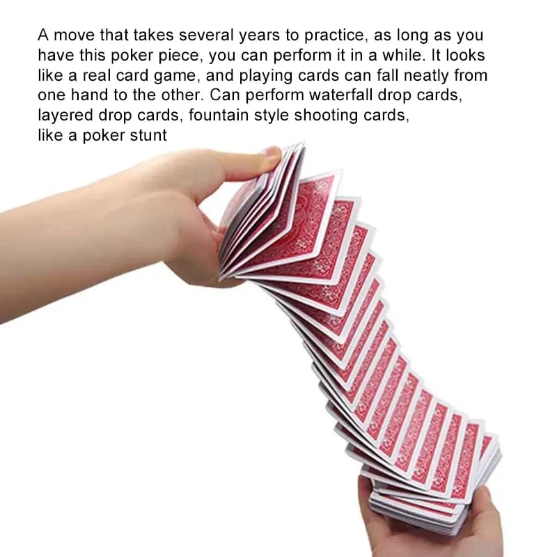 Mazzo elettrico magico Carte Scherzo Trucco Prop Gioco di carte per feste Poker Acrobazie Puntelli per carte Cascata Puntelli per prestazioni magiche TMZ — image 6
