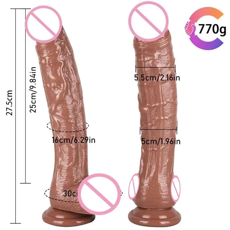 Realistic G-Spot Dildo with Suction Cup Long Penis Anal Dildos Adults Sex Toys for Women Man Gay Strapon Dick Vagina Stimulator