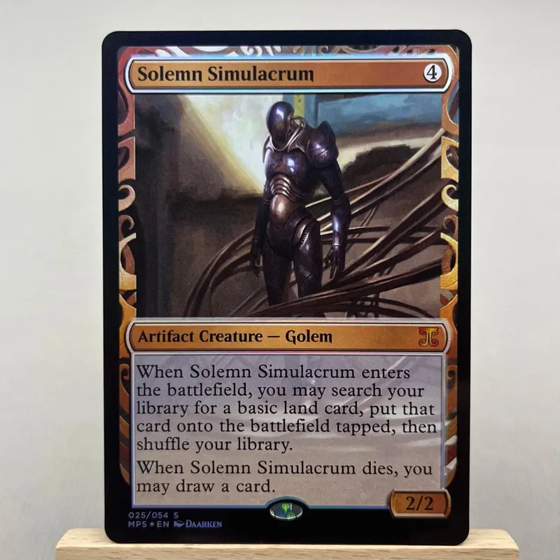 MPS FOIL2-01 Tarjetas TCG para Home Play Proxy Sol Ring Mana Crypt Mox Opal the Mana Vault Chrome Mox Sword of — image 41