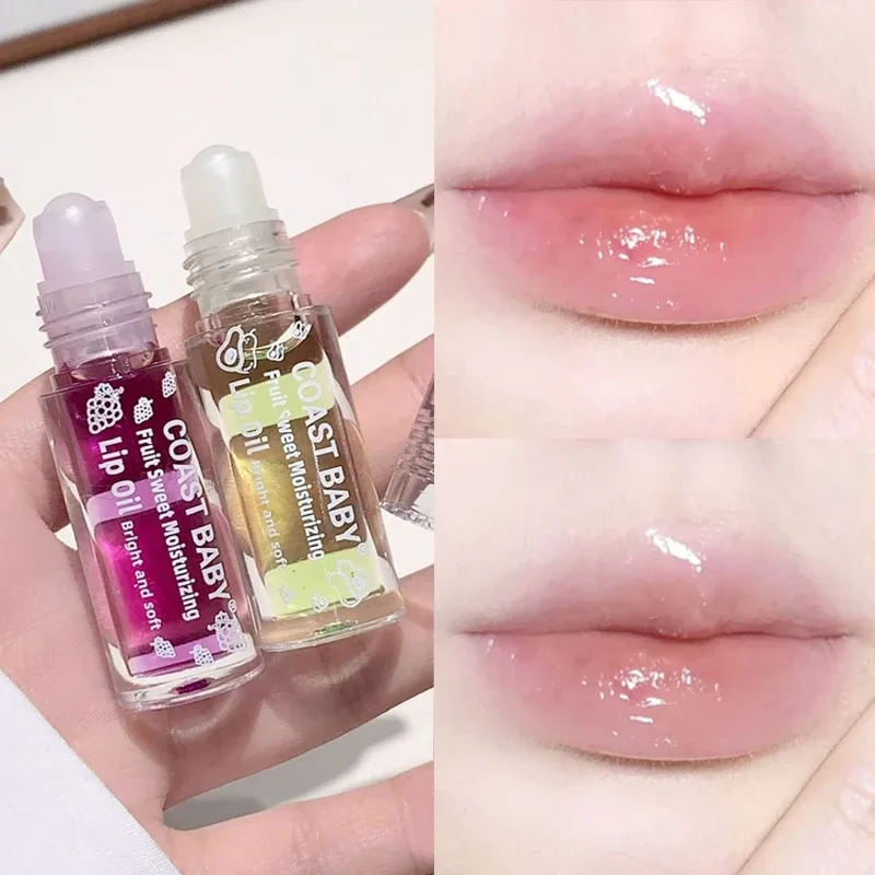 1 Pièces Hydratant Longue Durée Gelée Hydratante Brillant À L'eau Miroir Brillant À Lèvres Transparent Incolore Lèvres Soins Huile À Lèvres Cosmétiques — image 5