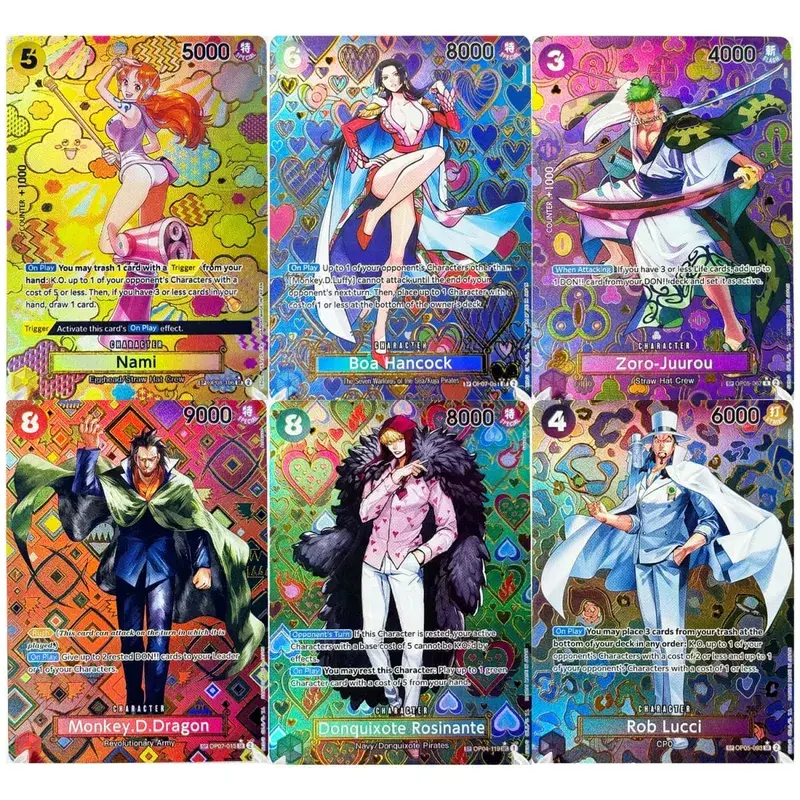 Pełny zestaw jednoczęściowa gra karciana SP rzadka karta kompletna kolekcja wysokiej jakości replika DIY Anime folia karta proxy [angielski/japoński]