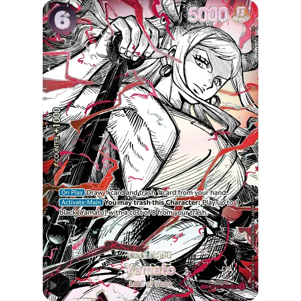 Bộ sưu tập Thẻ Monkey D. Luffy EB04-061 OPCG EN Tỏa Sáng Sáng Tạo Hiếm Hình Ba Chiều Nổi Họa Tiết Giấy Bạc Thẻ — image 8