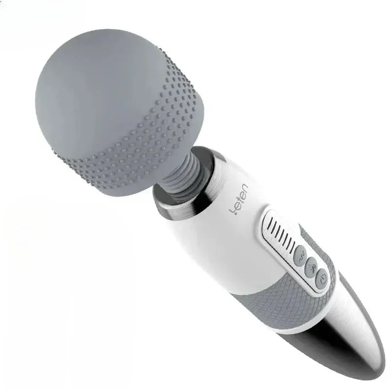 Leten AV baguette magique masseur énorme tête vibrateur pour Masturbation féminine orgasme mamelon Clitoris stimulateur jouets sexuels pour femme — image 1