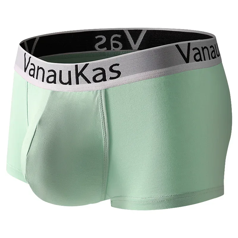 3D Destek Keseli ve Rahat Giyim için Kullanışlı Yandan Açılan Tasarıma Sahip Erkek Modal Boxer Şort
