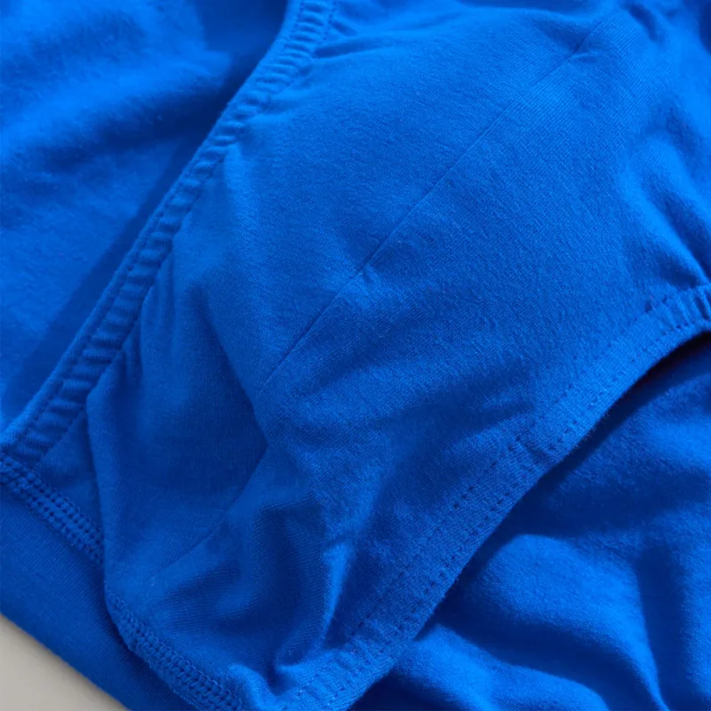 5PCS Cotton Men's Casual Shorts Stylish Monogram Personalized Briefs Comfortable Solid Color Briefs 2025 Mens Sexy Underwear — image 3