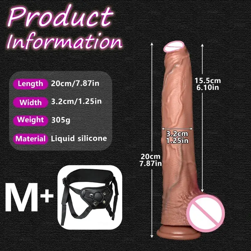 Grand godemiché réaliste en Silicone, 5 tailles, ventouse, énorme pénis, pour Couples, Masturbation, bite douce, femme, homme, jouet sexuel Anal pour adulte — image 10