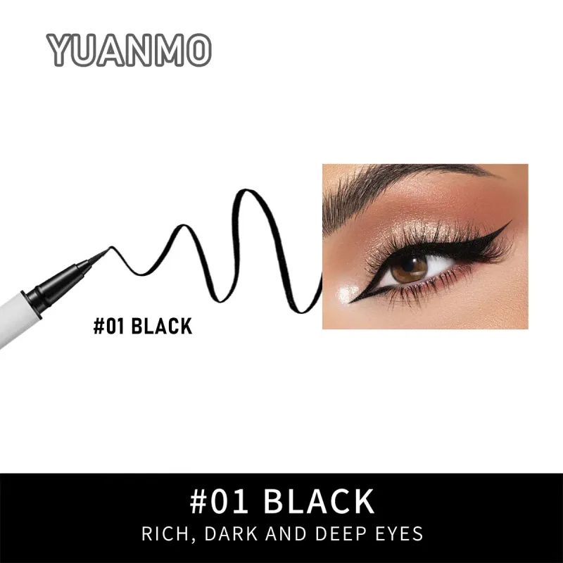Stylo eye-liner liquide, finition lisse et mate, longue durée, résistant à l'eau et aux taches, maquillage pour les yeux, produit cosmétique — image 8