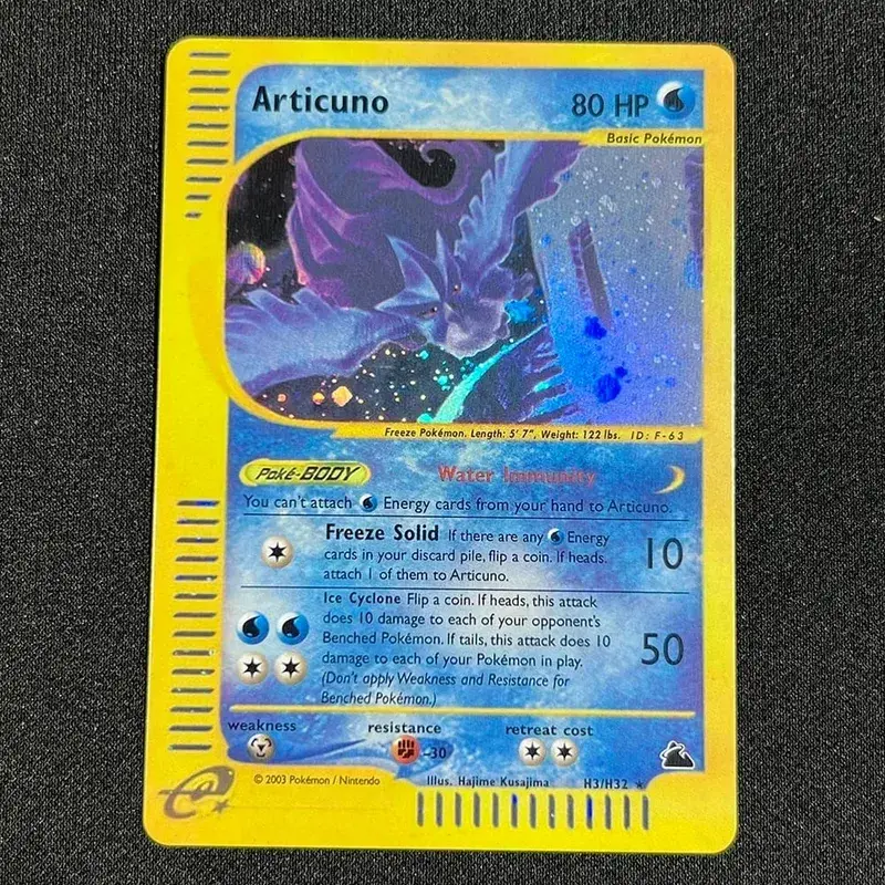 PKM Single Cards 1st Edition E-Card Celebi Charizard Skyridge (SK) Foil Cards Zapdos Aquapolis Classic Game Collection PROXY — image 13