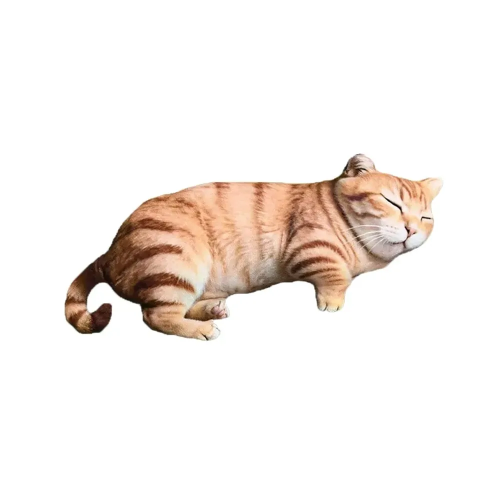 Materiale peluche Cuscino per corpo animale Cotone PP Riempito Cuscini per pollame Dimensioni 40 cm Modello gatto Design carino — image 10