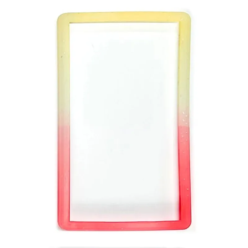 Capa protetora para cartão de classificação psa, capa macia de silicone com absorção de choque, tpu, ajuste para cartão de coleção, cor gradiente, capa protetora — image 5