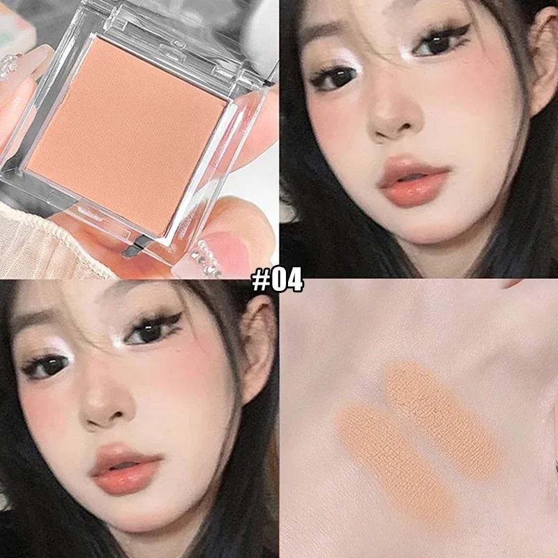 Mat hvid monokrom øjenskyggepalette Naturlig 3D Brightening Eyeshadow Highlighter Powder Langtidsholdbar øjenmakeuppalette — image 10