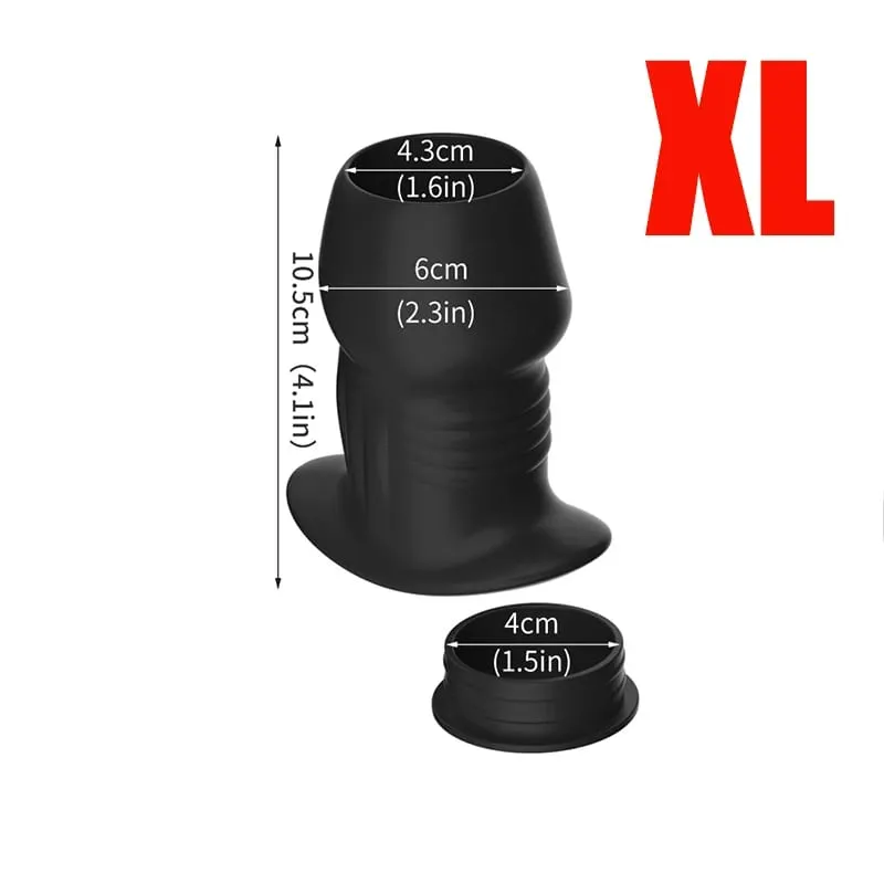 Speculum cavo Sbirciare Perline Anali Butt Plug con Tappo Espansore Tunnel Clistere Ano Dilatazione Giocattoli Adulti Del Sesso per Le Donne Uomini Gay — image 14