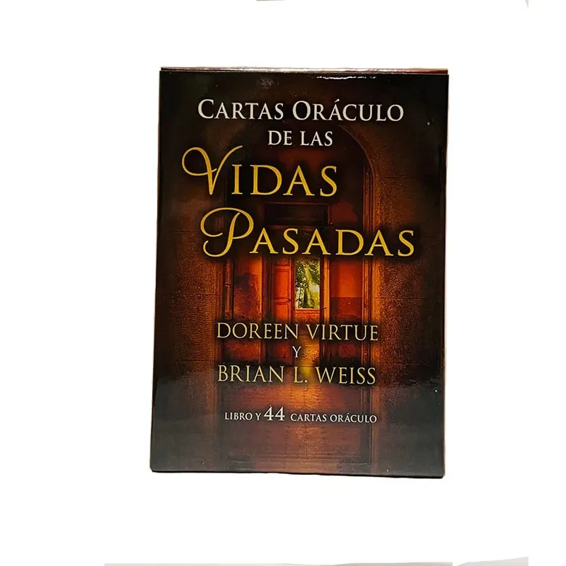 Kartu Oracle Kehidupan Masa Lalu 44 Buah Permainan Papan Edisi Spanyol Oracle Deck