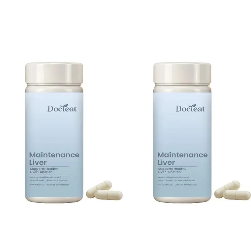 แคปซูลบำรุงสุขภาพตับด้วย Milk Thistle สารสกัดจากขมิ้น Magnesium Glycinate วิตามิน C E สูตรสมุนไพร 60 แคปซูล — image 8