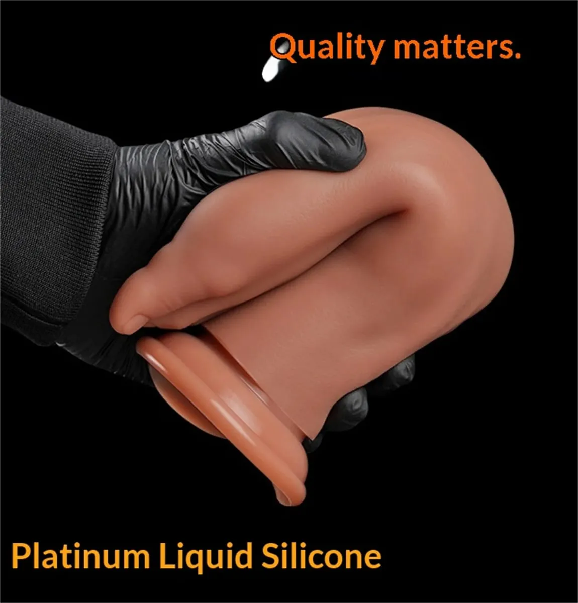 Huge Feet Style Anal Plug Big Silicone Ass ButtPlug Deep Masturbator Dildo Dilator Stimulator Anal Dildo Adult Sex Toy For Women — image 3