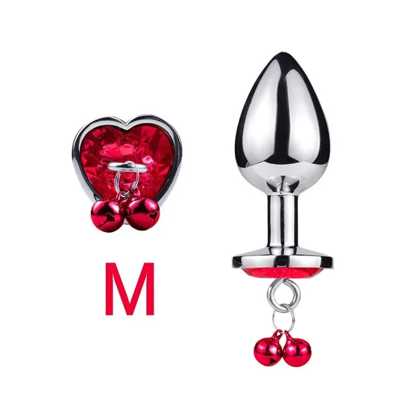3 größen Metall Glocke-förmigen Anal Plug Traktion Kette Anal Massage Prostata Stimulation Massage Werkzeuge Erwachsene Sex Spielzeug Für paare — image 10
