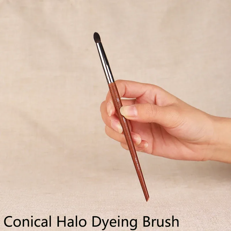 Profesyonel Yumuşak Makyaj Fırçası Makyaj Araçları Likit Fondöten Kapatıcı Makyaj Fırça Ahşap Saplı Fırçalar Güzellik Aracı Toptan