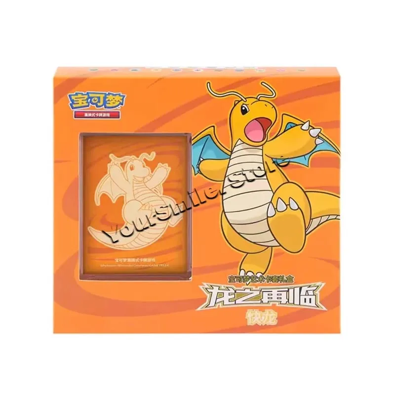 Kad Dagangan Pokemon Asal Kotak PTCG Tulen Versi Cina Kad Paparan Dek Hadiah Hari Lahir Kanak-kanak — image 5